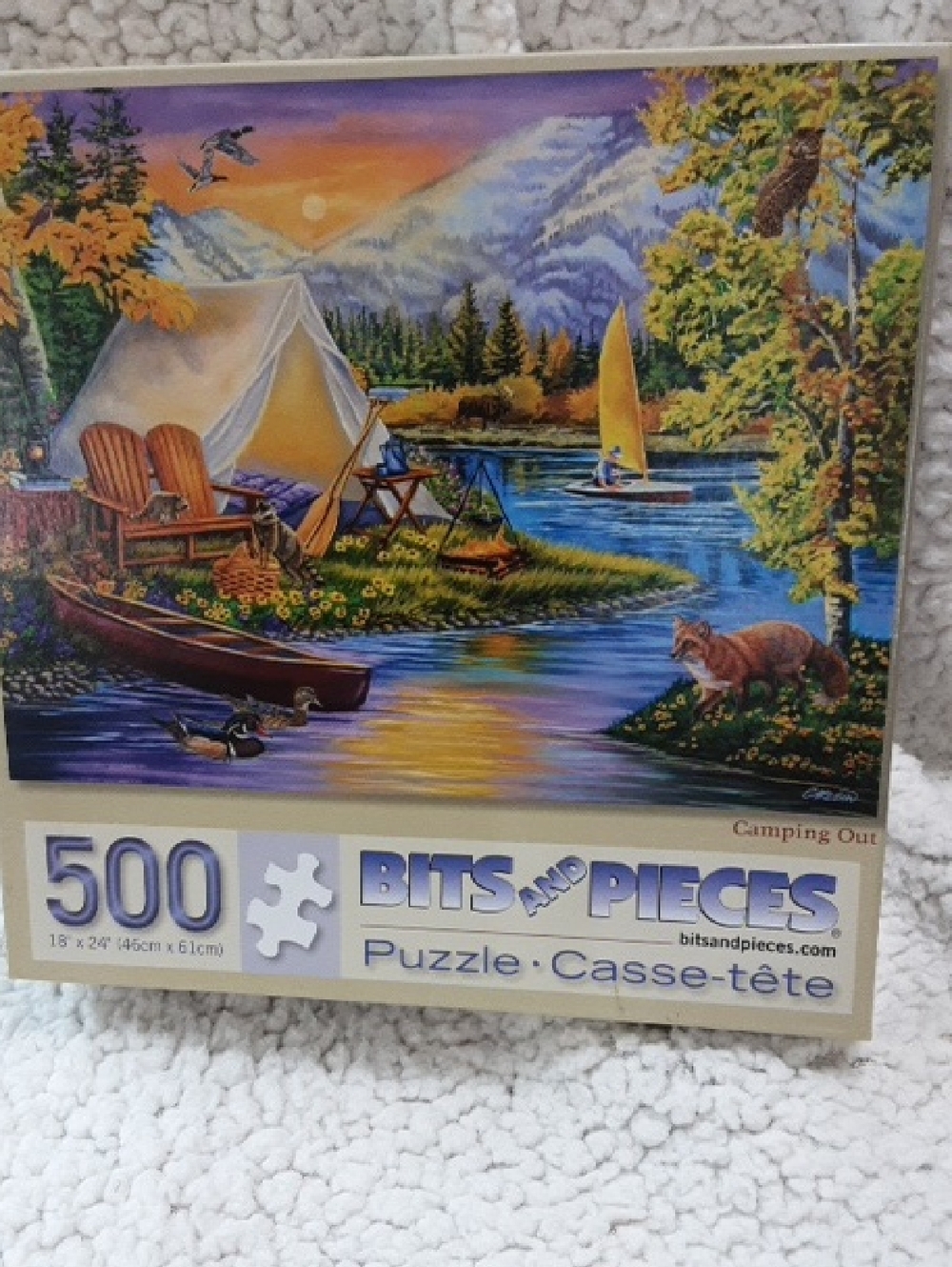 500-Piece Chad Poppleton & 500 Piece BITS & Pieces Jigsaw Puzzles - Picture 5 of 9